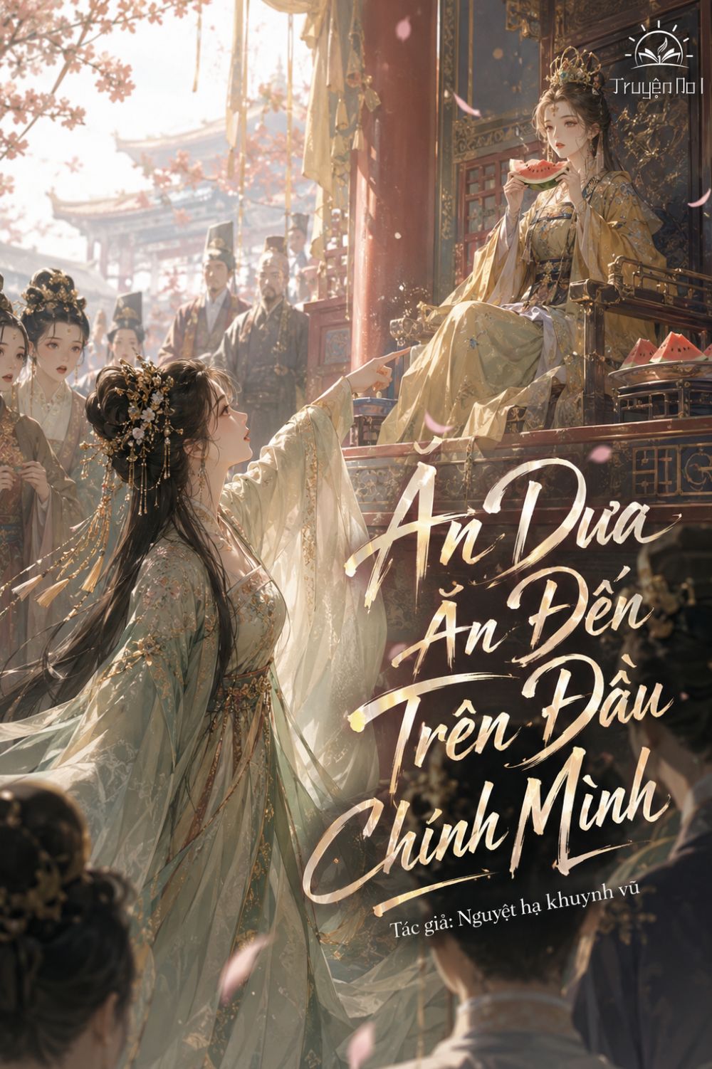Ăn Dưa Ăn Đến Trên Đầu Chính Mình